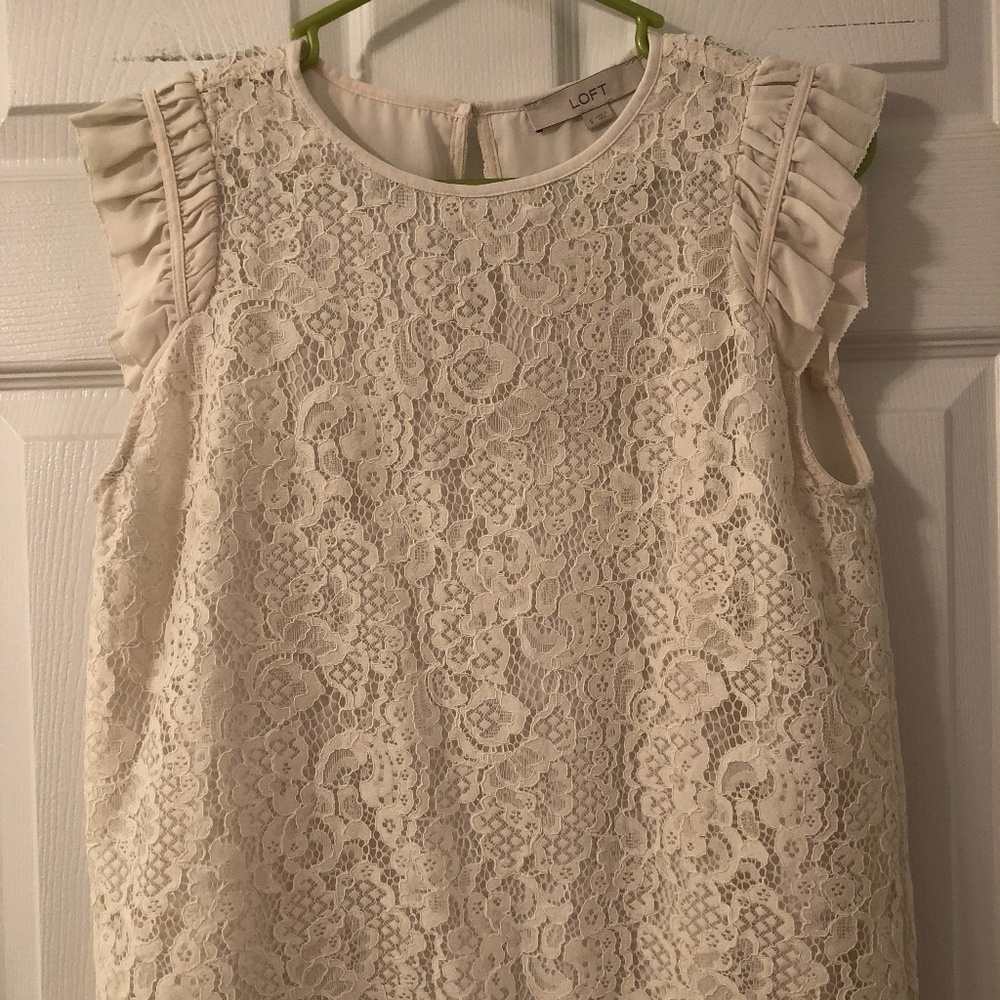 Loft Lace Shell